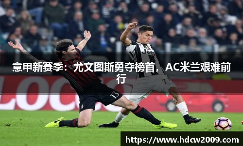 意甲新赛季：尤文图斯勇夺榜首，AC米兰艰难前行